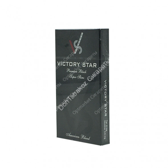 Сигареты Виктори Стар (Victory Star) Premium Black оптом 